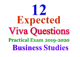 Please provide link for Viva Questions for Class 12 Business Studies CBSE 2020 exams?