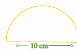 Find the perimeter of the adjoining figure, which is a semicircle including its diameter.