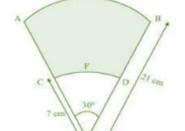 Find the area of the shaded region.