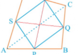Show that the line segments joining the mid-points of the opposite sides of a quadrilateral bisect each other.