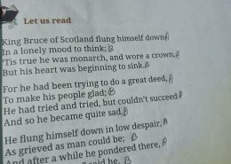 What is the rhyme scheme of the poem Try Again?