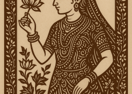 Give an idea on Sanjhi traditional art form.